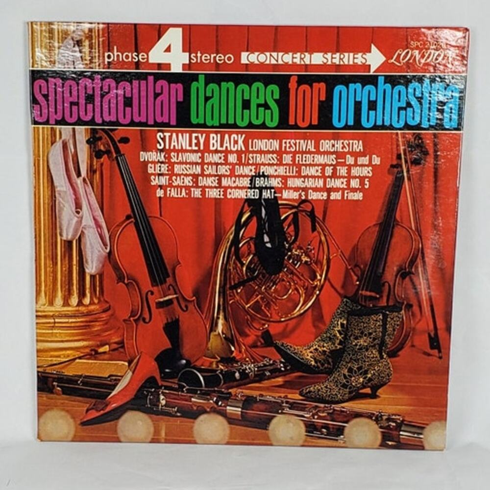 Spectacular Dances Orchestra Stanley Black London Phase 4 Vinyl LP Stereo 1967